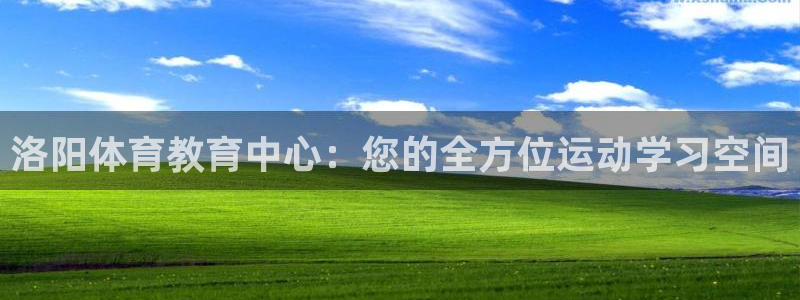 竞技宝下载JJB：洛阳体育教育中心：您的全方位运动学习空间