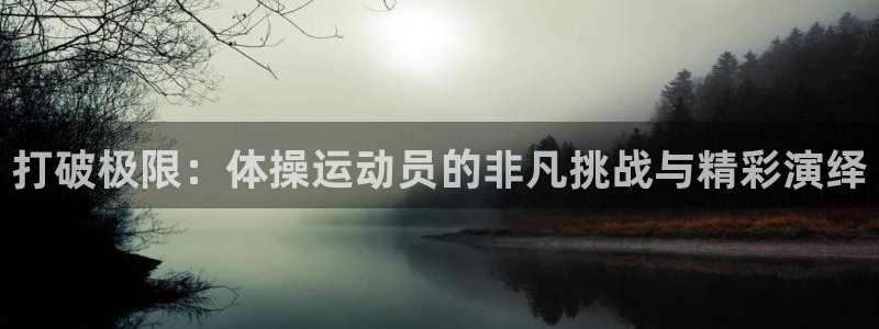 竞技宝下载地址：打破极限：体操运动员的非凡挑战与精彩演绎